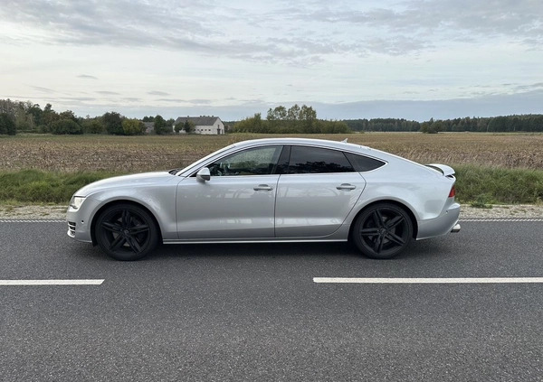 Audi A7 cena 69000 przebieg: 197580, rok produkcji 2011 z Wieleń małe 326